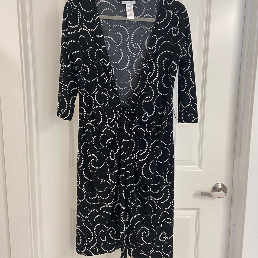 VINTAGE WRAP DRESS